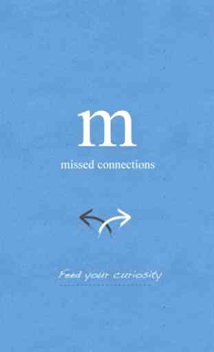 Missed Connections App 1