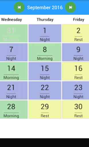 My Schedule 1