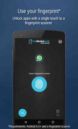 myDeviceLock biometric applock 2