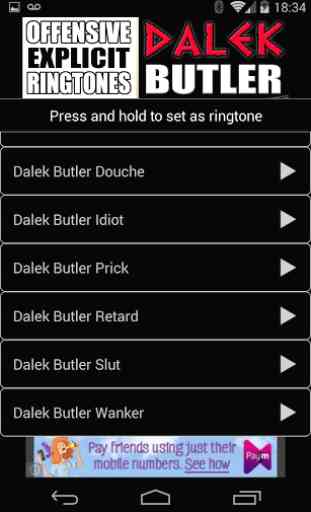 Offensive Dalek Butler 2