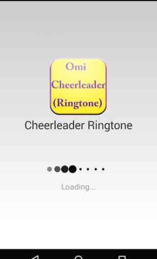 Omi Cheerleader Ringtone 1.0 1