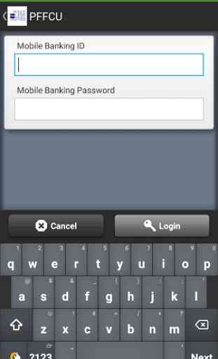 PFFCU Mobile Banking 2