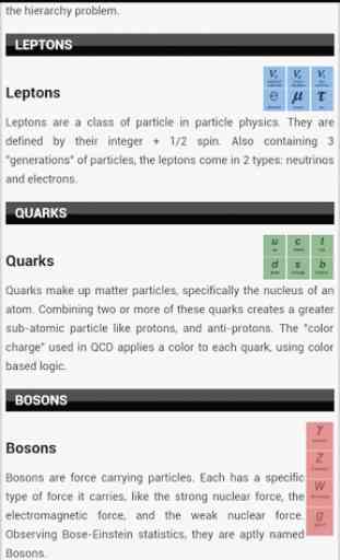 Physics: The Standard Model 3