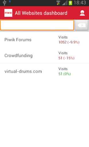 Piwik Mobile 2 - Web Analytics 1