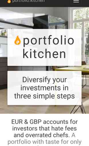 Portfolio Kitchen by ETF matic 1