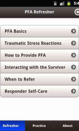 Psychological First Aid (PFA) 2