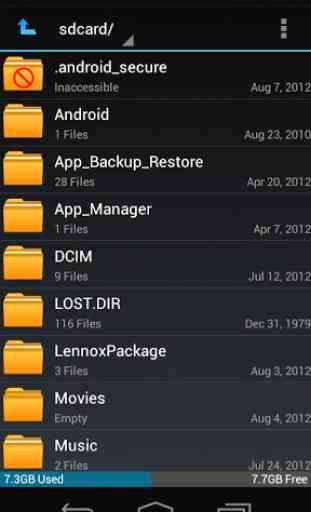 Pure ICS File Manager 1
