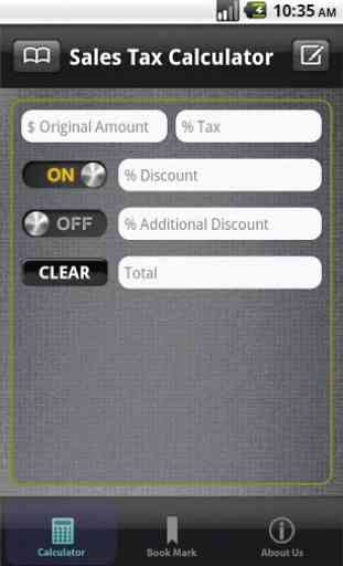 SalesTax & Discount Calculator 3