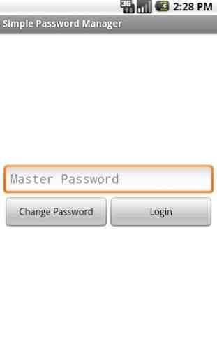 Simple Password Manager 1