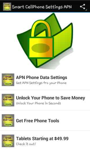 Smart Cellphone Settings APN 4