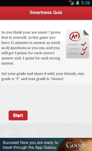 Smartness IQ Test 1
