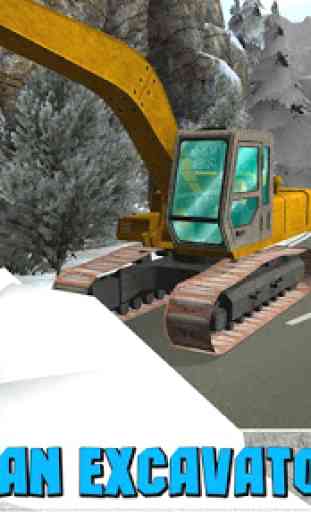 Snow Excavator Simulator 3D 1