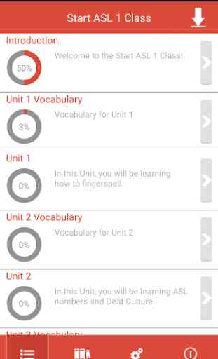 Start ASL 1 Class App 1