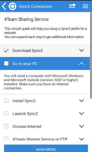 Sync2 Outlook Google Companion 3