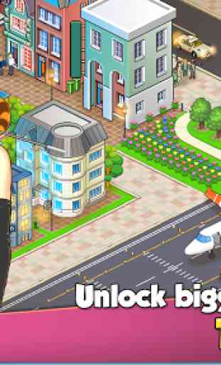 Tower Sim: Pixel Tycoon City 2