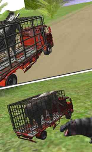 Transport Truck Zoo Animal Sim 2