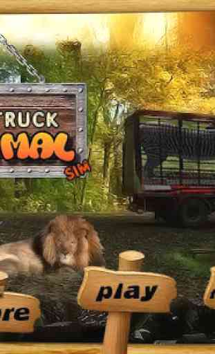 Transport Truck Zoo Animal Sim 4