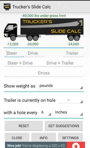 Trucker's Slide Calc 1