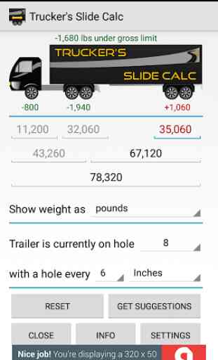 Trucker's Slide Calc 2