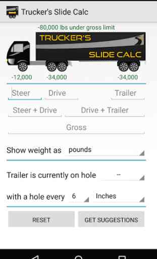 Trucker's Slide Calc 4
