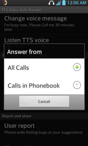 TTS Voice Auto Answer 4