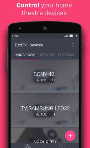 Universal Smart Remote Ezzi TV 1