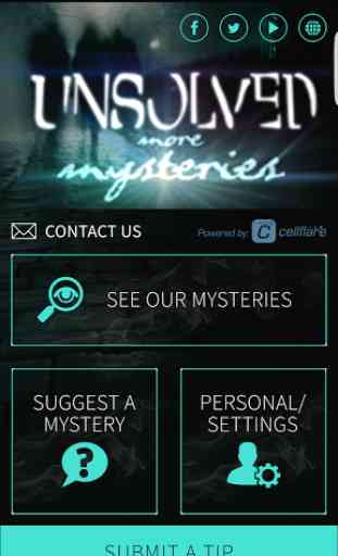 Unsolved Mysteries Mobile App 1