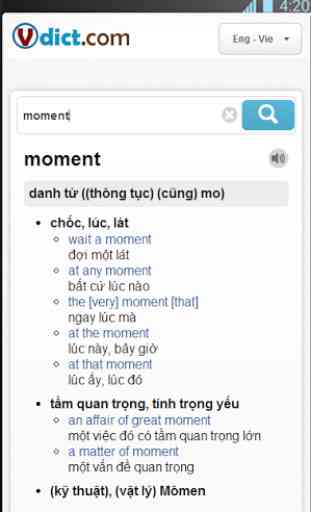 VDict - Vietnamese Dictionary 3