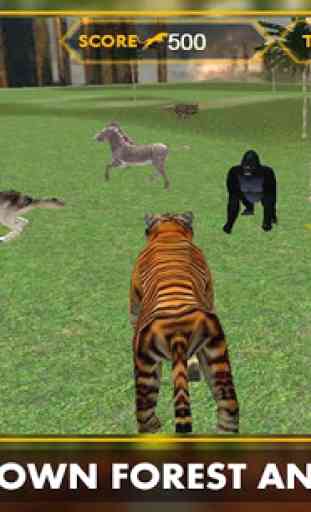 Wild Jungle Tiger Attack Sim 4