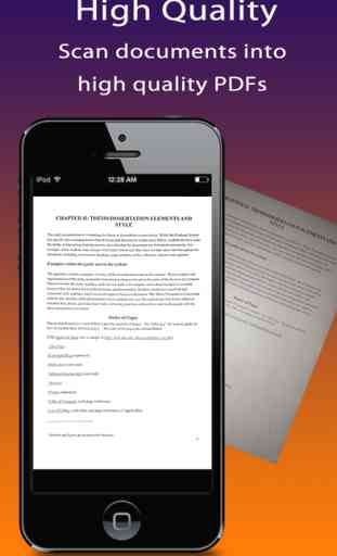 Quick Scanner Free : document, receipt, note, business card, image into high-quality PDF documents 2