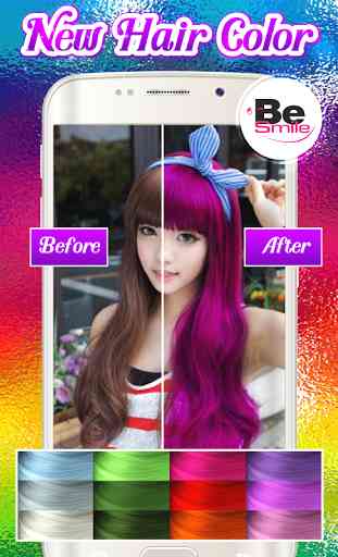 Hair Color Booth 1