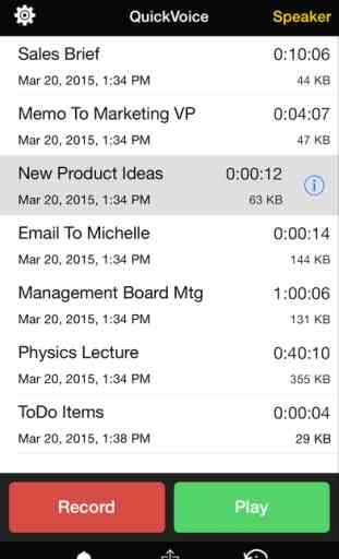 QuickVoice2Text Email (PRO Recorder) 1