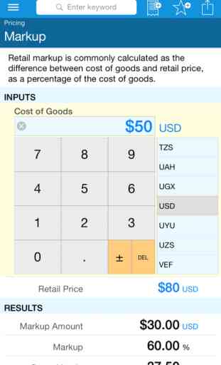 Retail Calculators 1