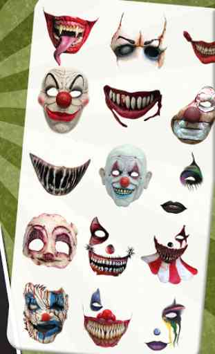 Scary Clown Face Maker 4