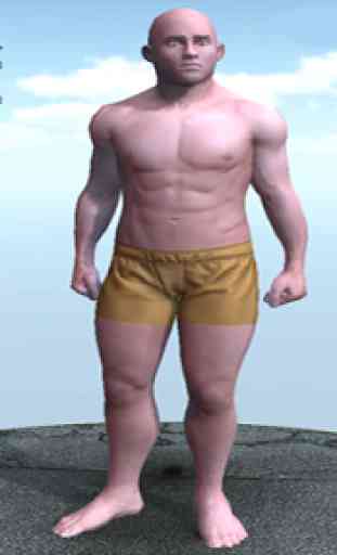 3D Real Human Model Game 2
