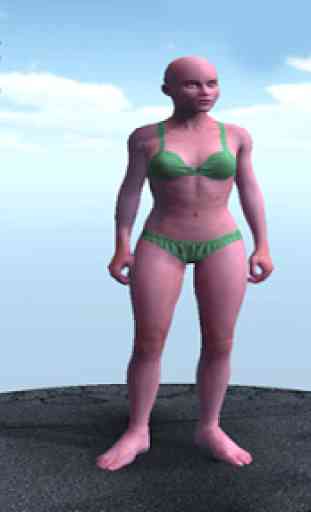 3D Real Human Model Game 3