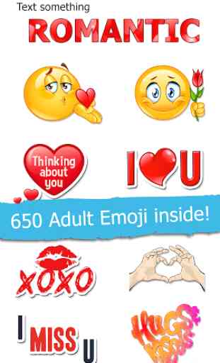 Adult Emoji & Flirty Stickers 1