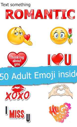 Adult Emoji & Flirty Stickers 3