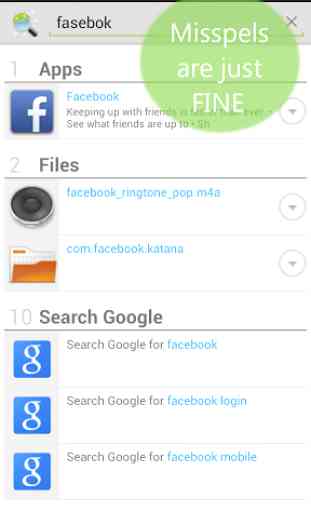 Andro Search (Files Contacts) 2