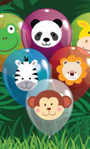 Animal Balloon Pop for Babies 1