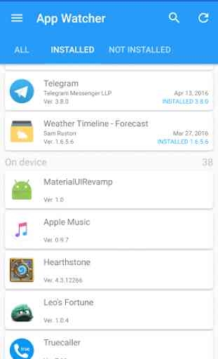 App Watcher - Updates notifier 2