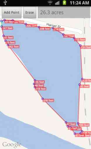Area Measurement on google Map 1