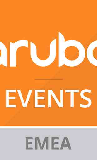 Aruba EMEA Events 2