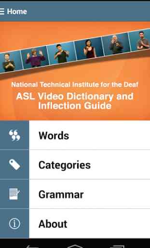 ASL Dictionary from NTID 1