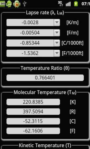 Atmospheric Calculator 2