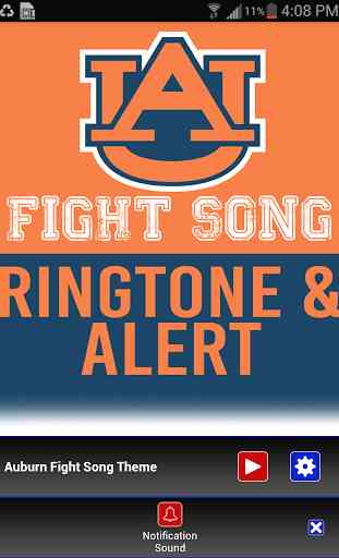 Auburn Fight Song Theme Tone 3