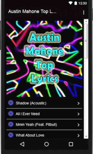 Austin Mahone Top Lyrics 1