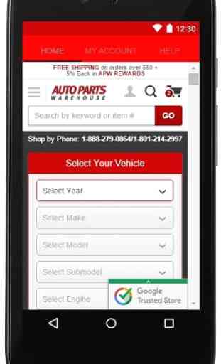 Auto Parts Online Warehouse 1