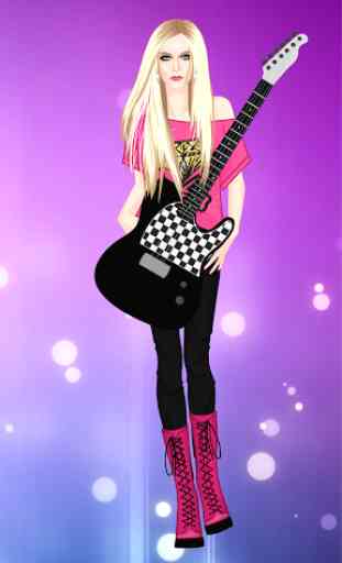 Avril Lavigne Dress up game 3
