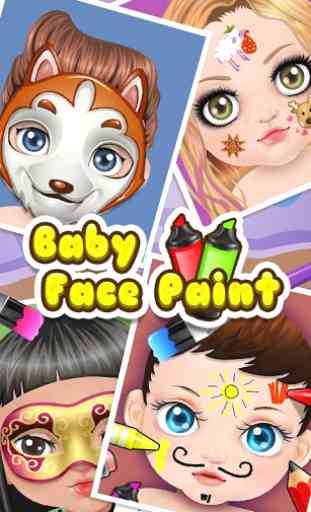 Baby Face Art Paint 1